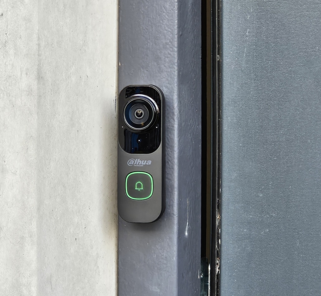 Dahua DB41AB 4MP Video deurbel Zwart Dahua DB41AB 4MP Video deurbel Zwart